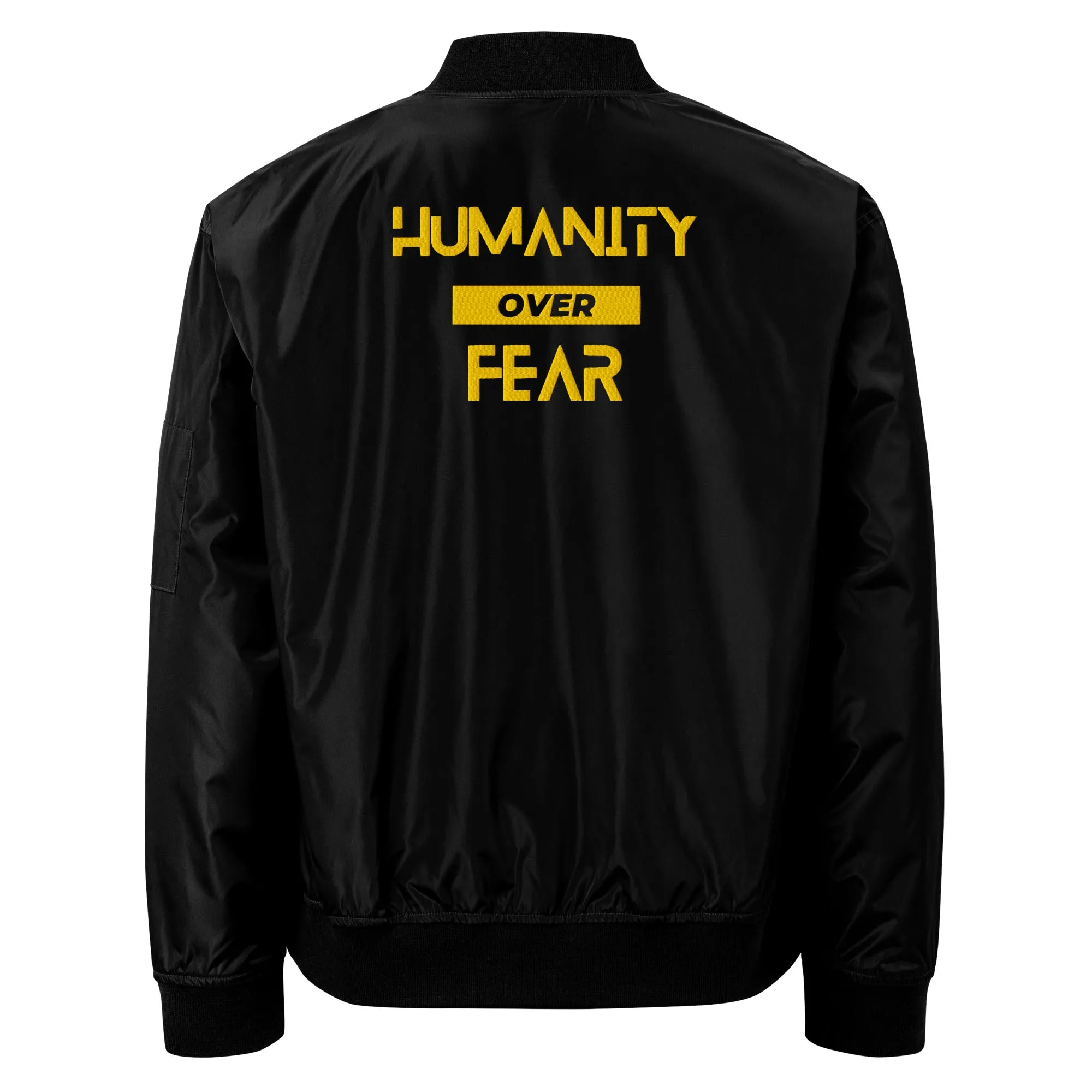 "Hope For Tomorrow" Premium Recycled Bomber Jacket